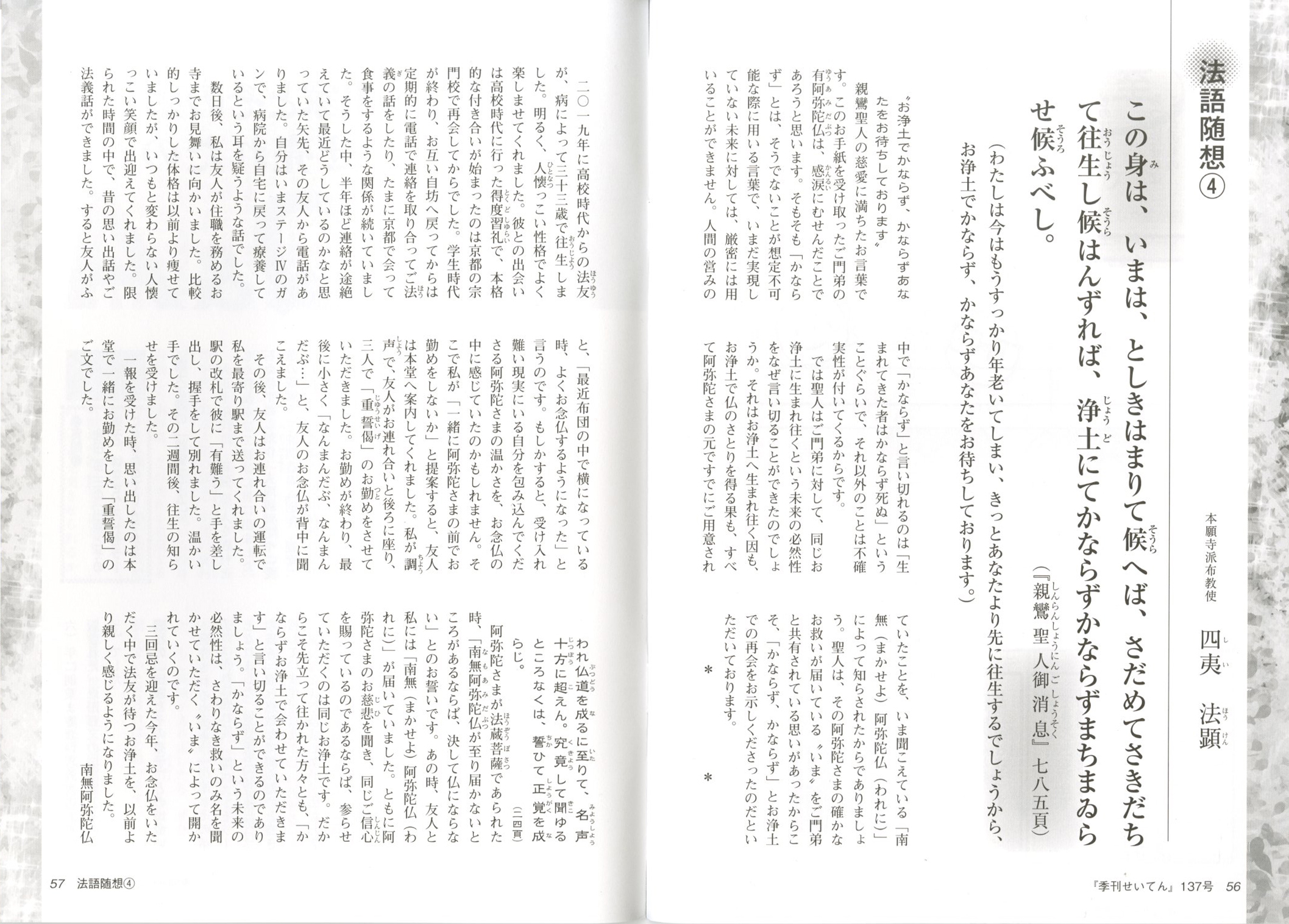 せいてん137号記事